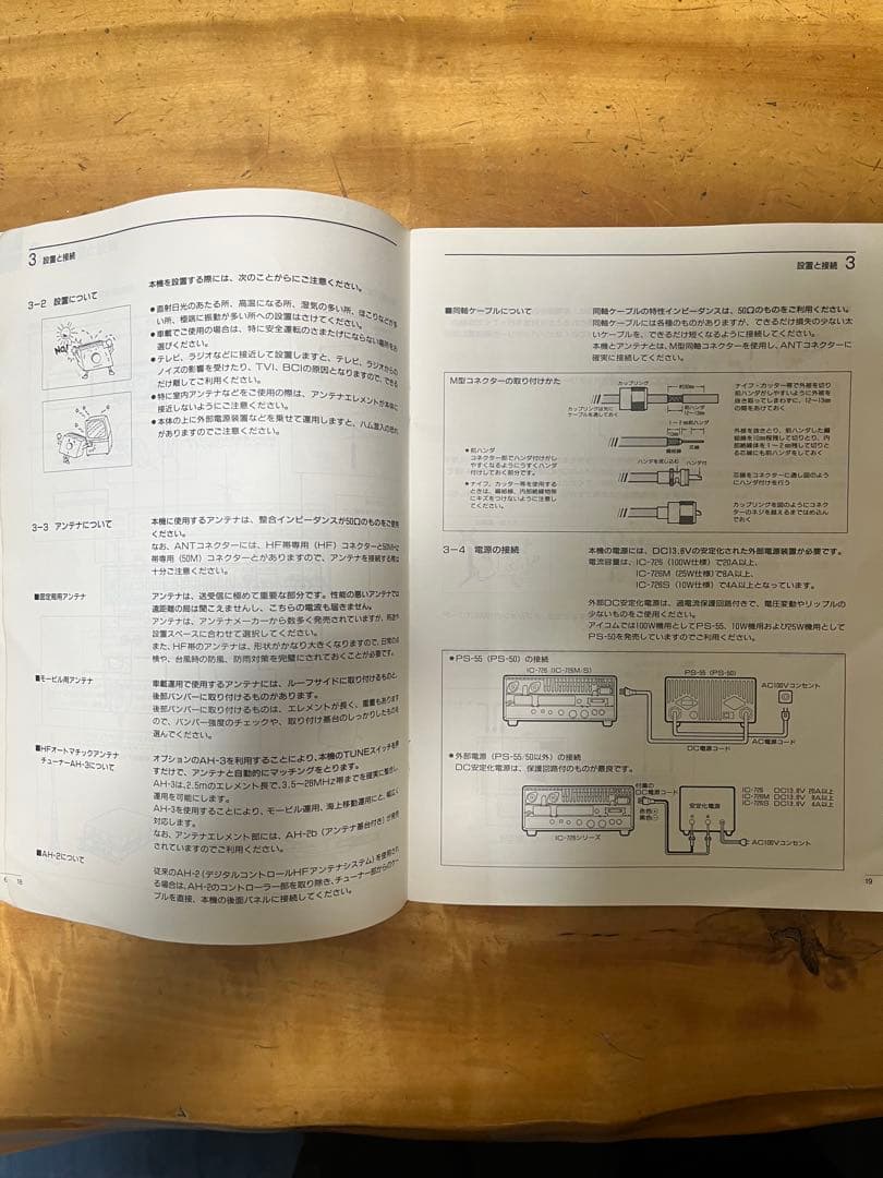 ICOM IC-726 アマチュア無線機