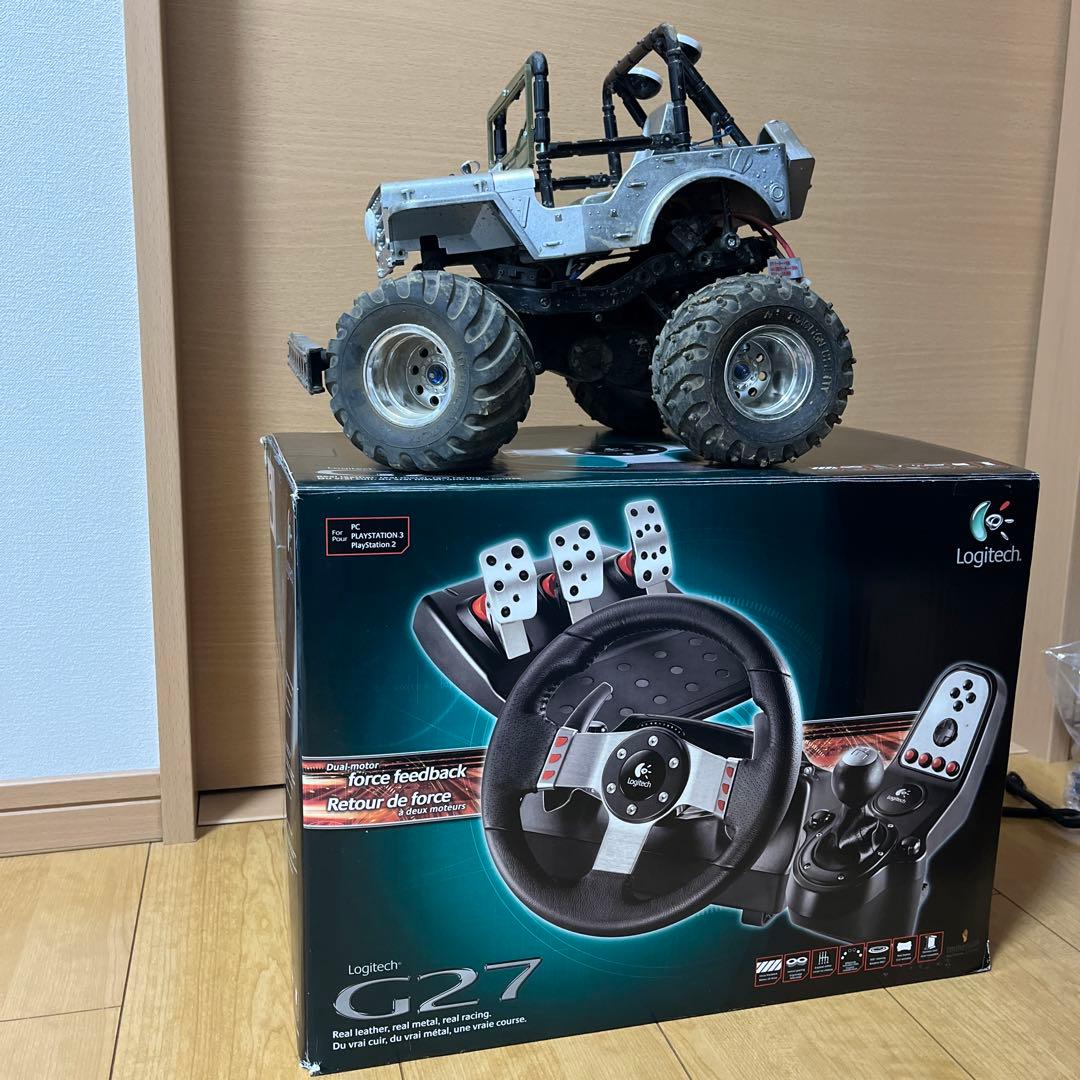 オフロードラジコン、ハンドルコントローラー