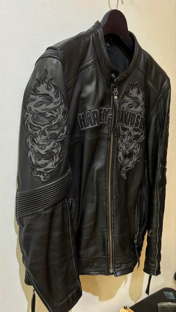 ハーレーダビッドソンの革ジャン　本国レア物