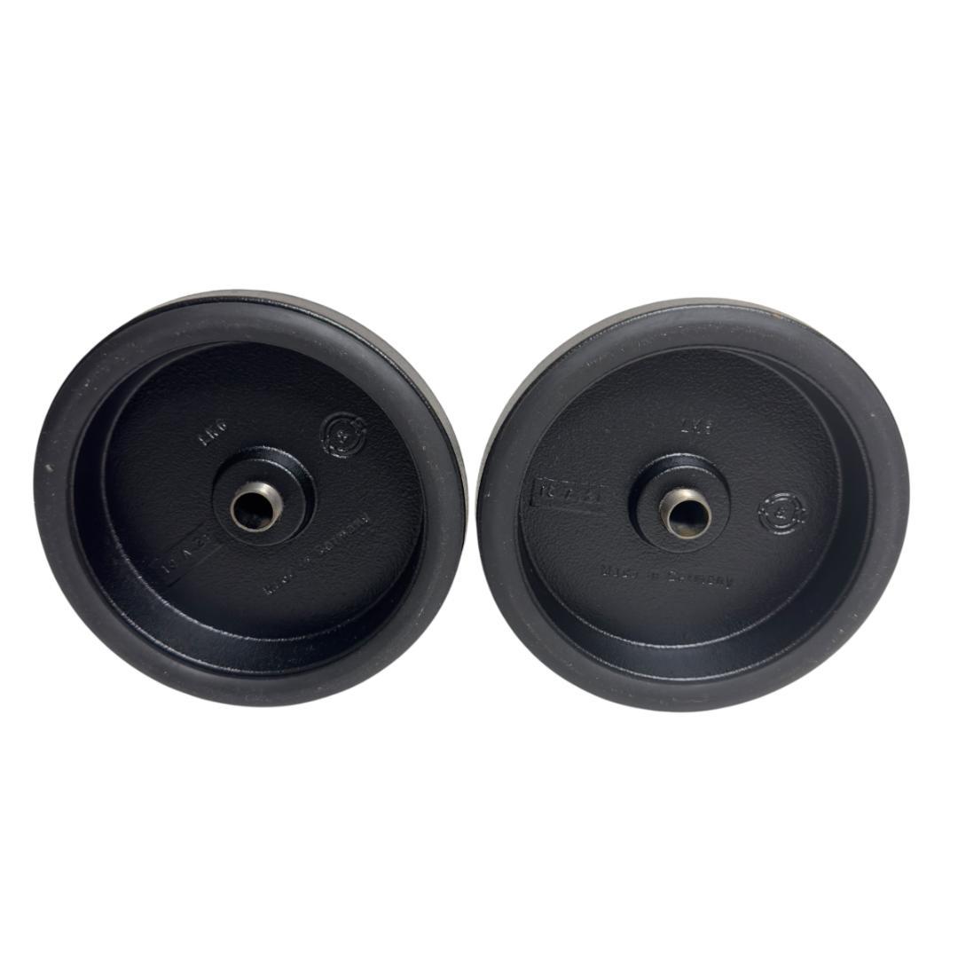 美品　K&M ケーアンドエム 卓上スピーカースタンド２本セット