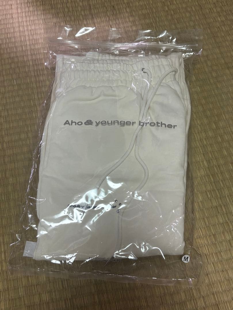 Aho younger brother スウェットパンツ M 白もーりーしゅーと