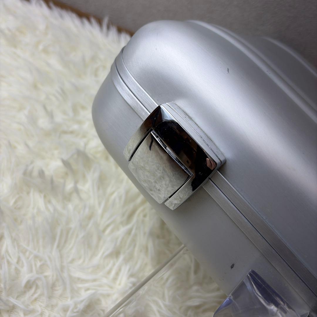 美品　ゼロハリバートン　アタッシュケース　クリアハンドル　アルミ