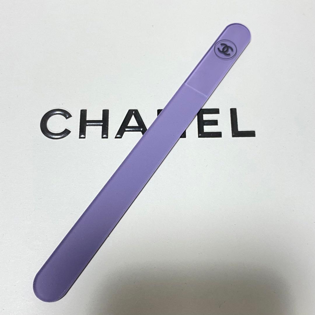 シャネル ネイルファイル イモーテル 135  紫 CHANEL 爪やすり
