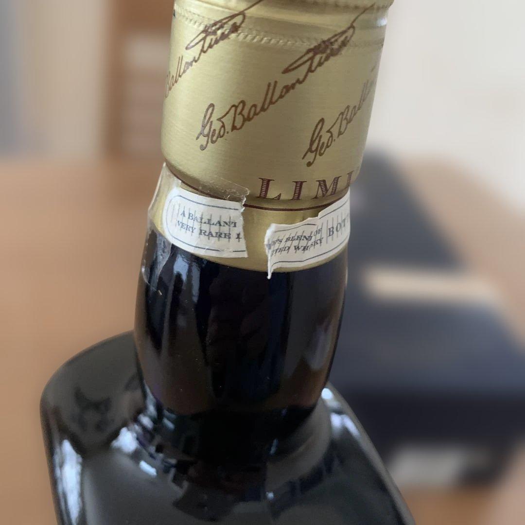 ウイスキー Ballantine's Limited ScotchWhisky A/9133
