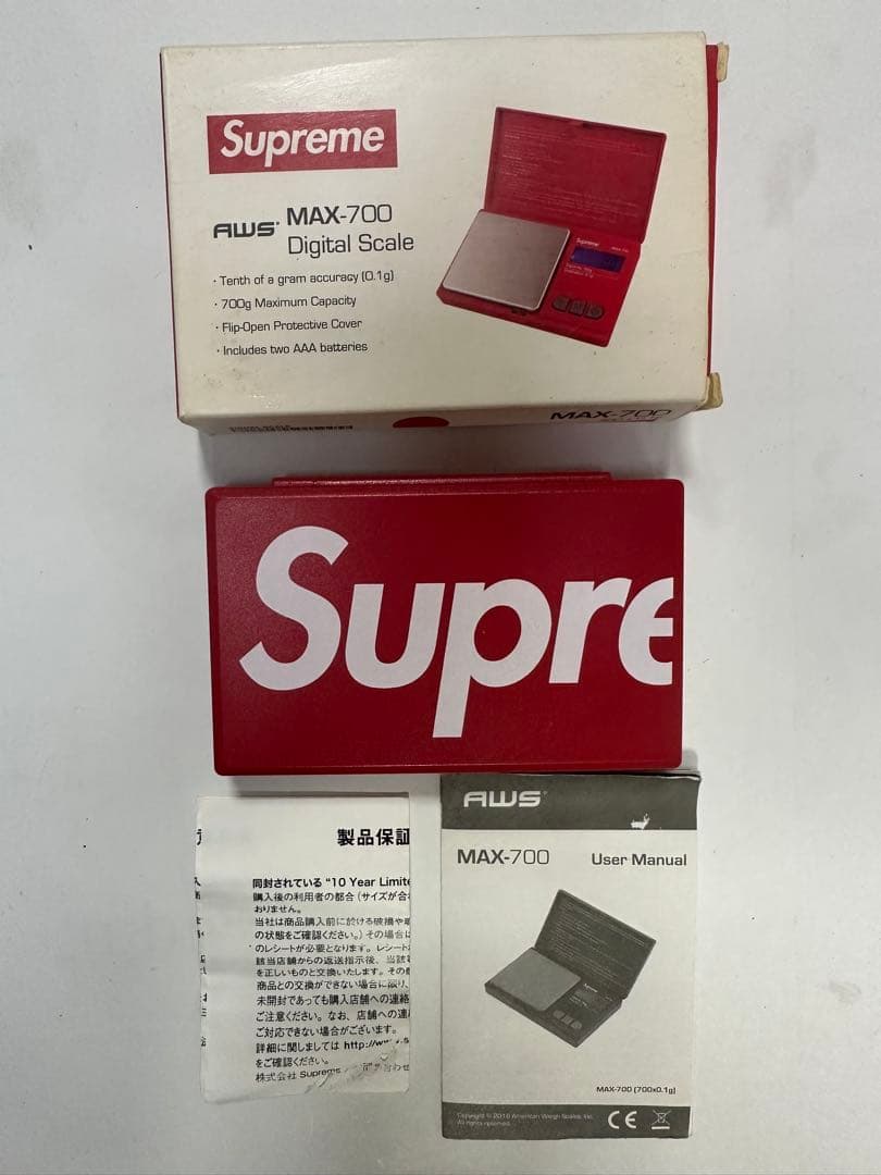Supreme シュプリーム　MAX-700 デジタルスケール　はかり