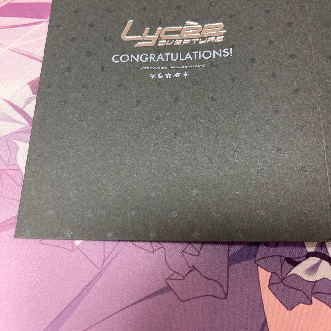 lycee SP 押しに弱そう　海野あかり　直筆サイン　ケース台座セット