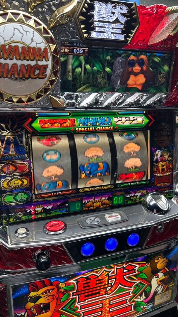 パチスロ実機 獣王 王者の帰還 家庭用電源