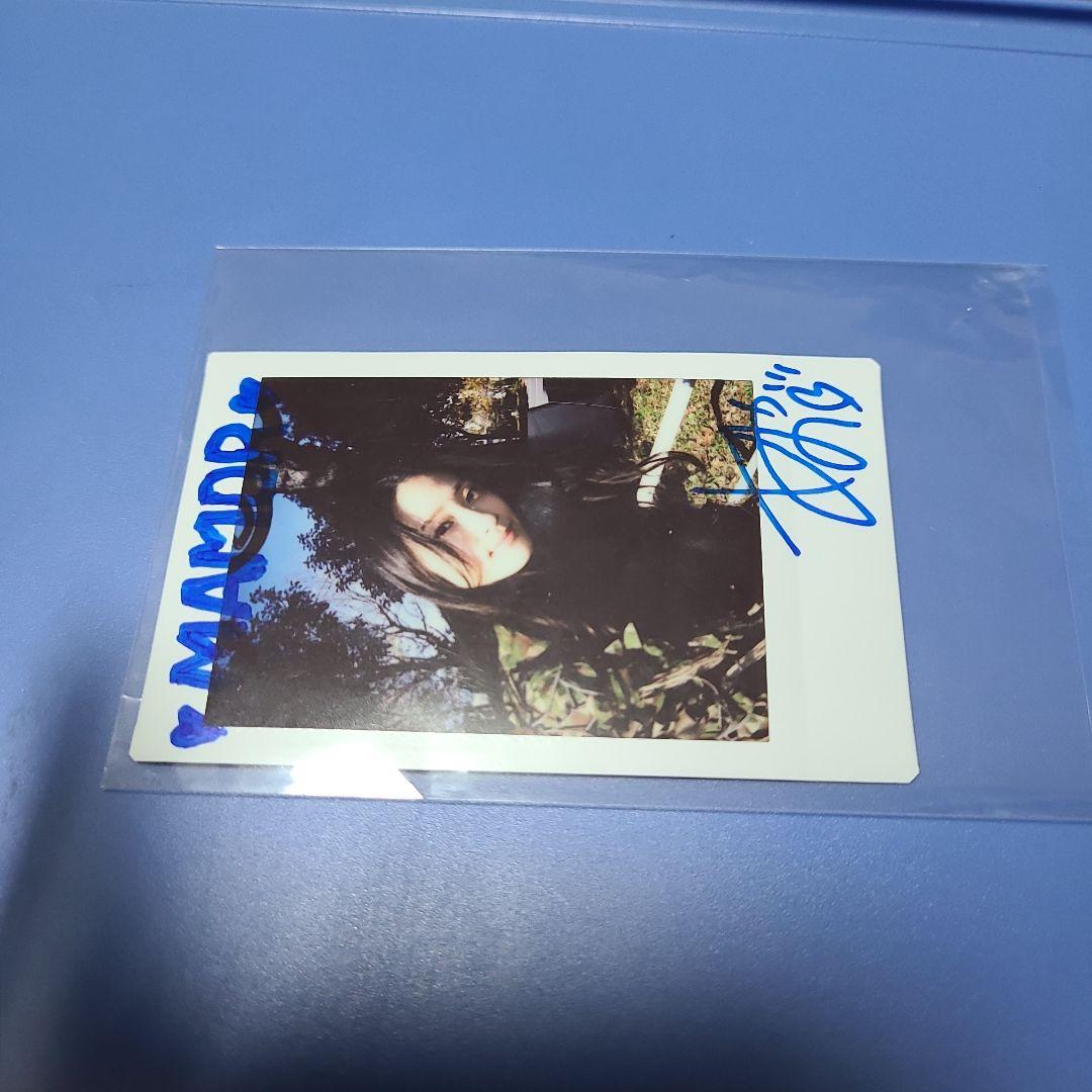 澄田綾乃 　サイン　チェキ