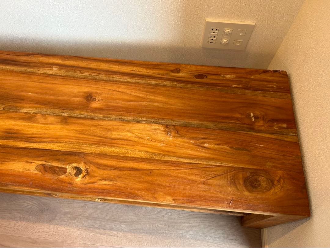 チーク材　テレビボード　テレビ台AVボード W1500