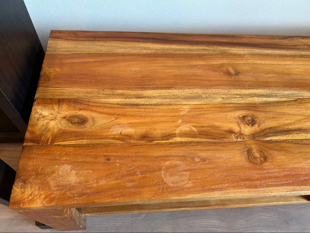 チーク材　テレビボード　テレビ台AVボード W1500