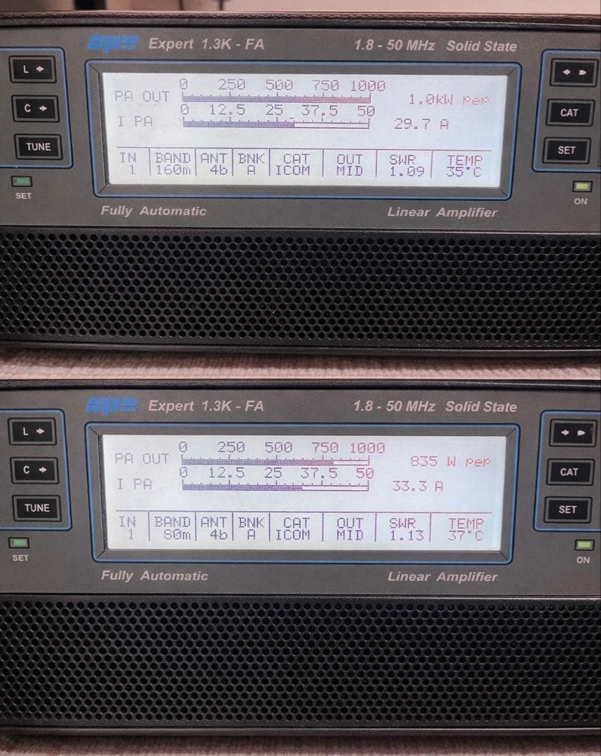 SPE EXPERT 1.3K-FA HF-6mリニアアンプ 動作品