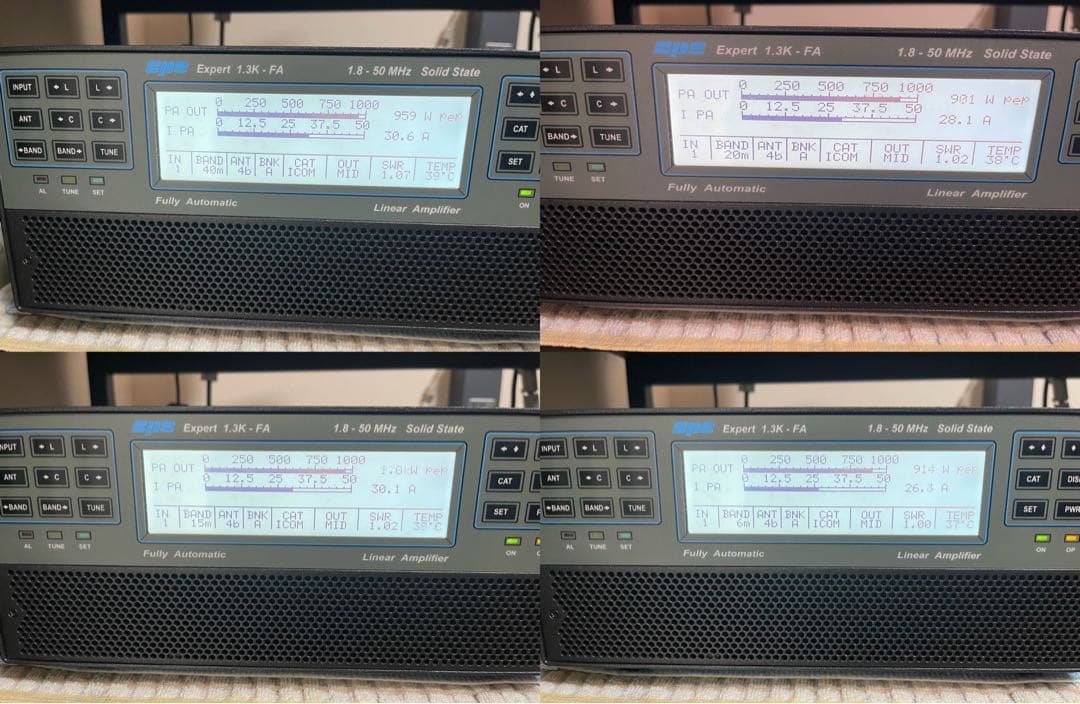 SPE EXPERT 1.3K-FA HF-6mリニアアンプ 動作品