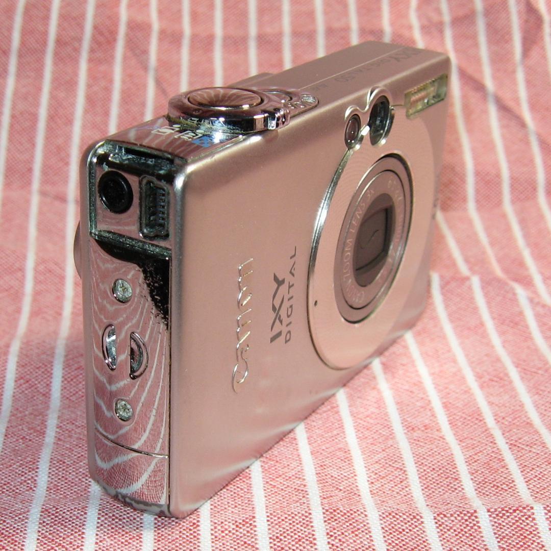 作例あり 小さなコンデジの優等生　CANON IXY DIGITAL 50