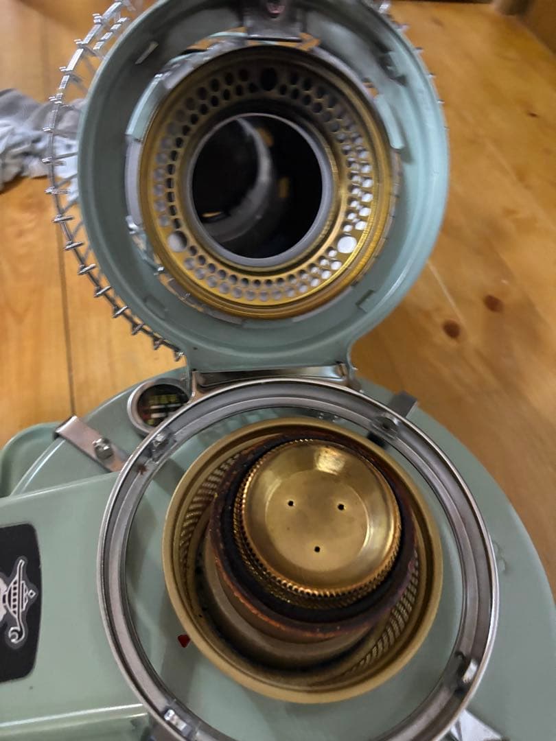 ブルーフレームヒーター ミントグリーン