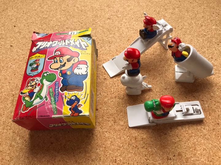 【激レアコンプ品】ナガサキヤ マリオワールドメイト 4種まとめ売り 空箱付き