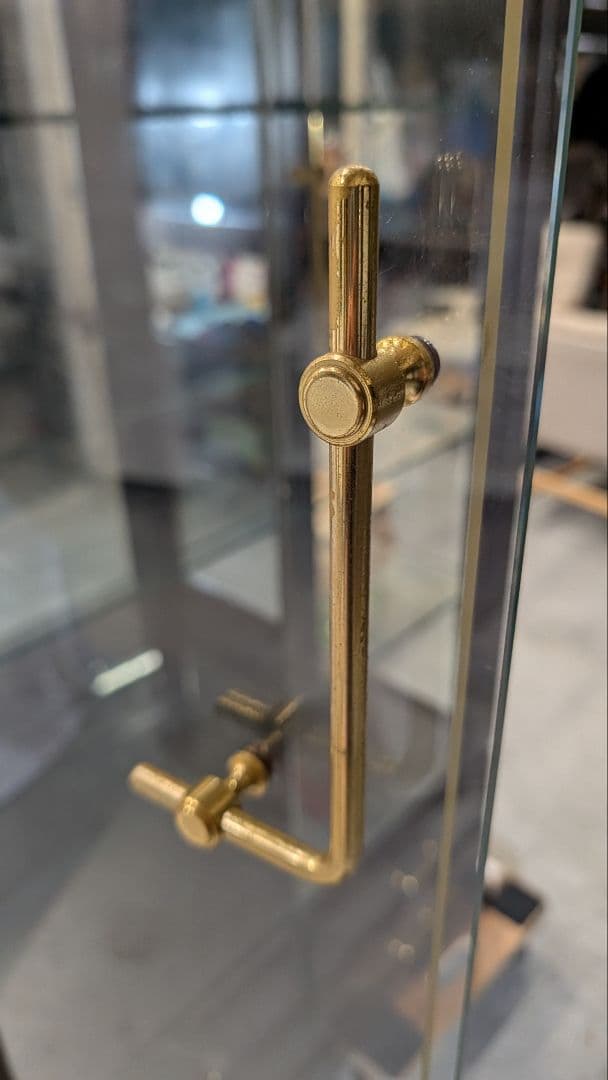 大川家具　ディスプレー家具　ガラスショーケース　キュリオケース