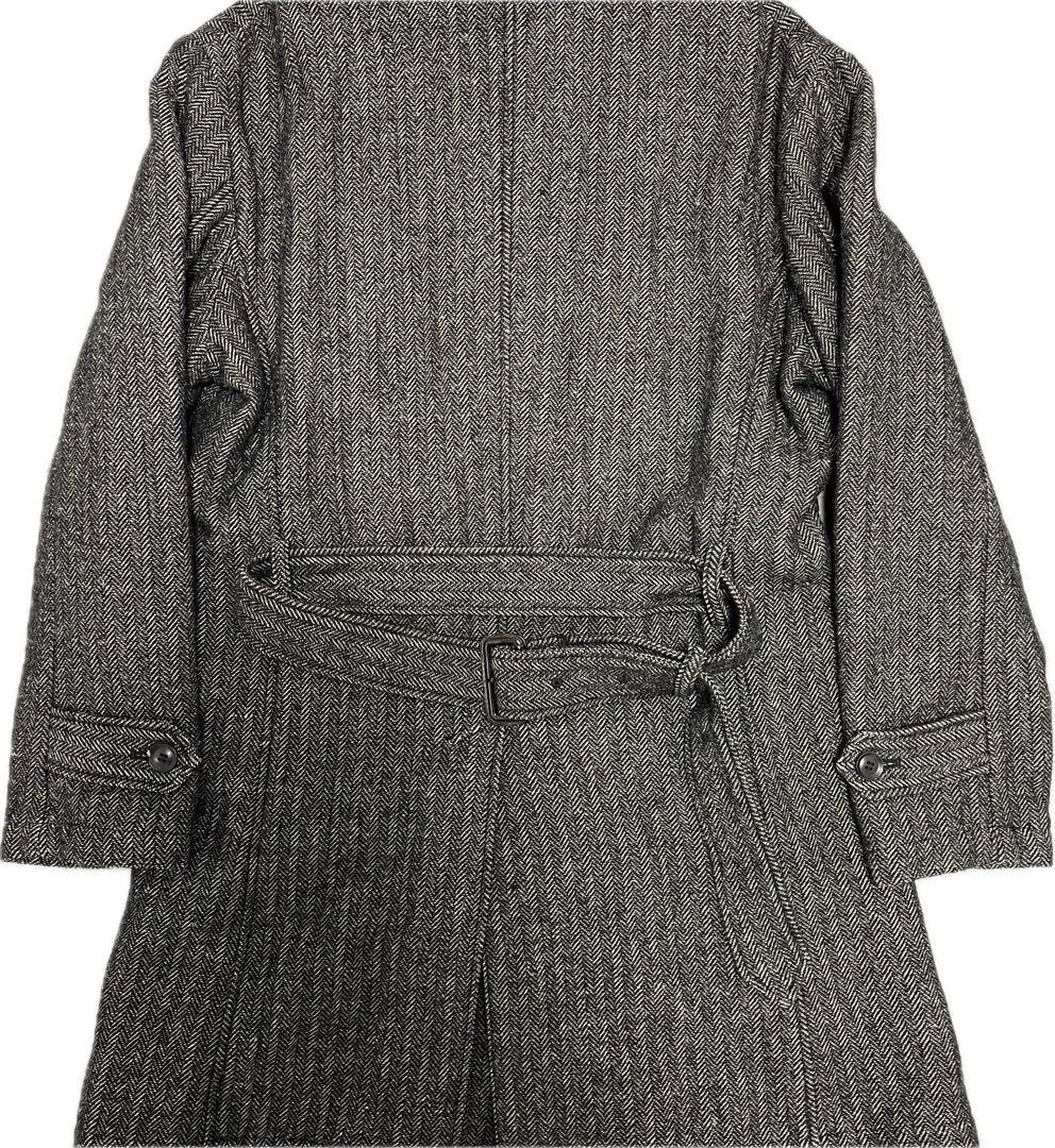 【今月のみ値引き中】RJB 　ヘリンボーン柄　スタンドカラーコート