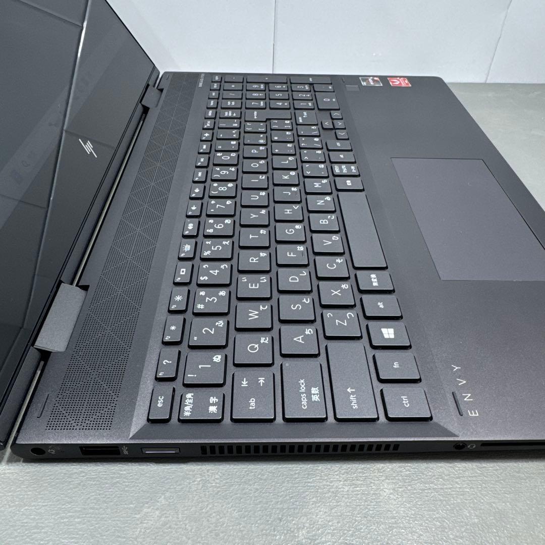 【超希少】HP/ENVYアッシュブラックx360☘Ryzen5NVMe512