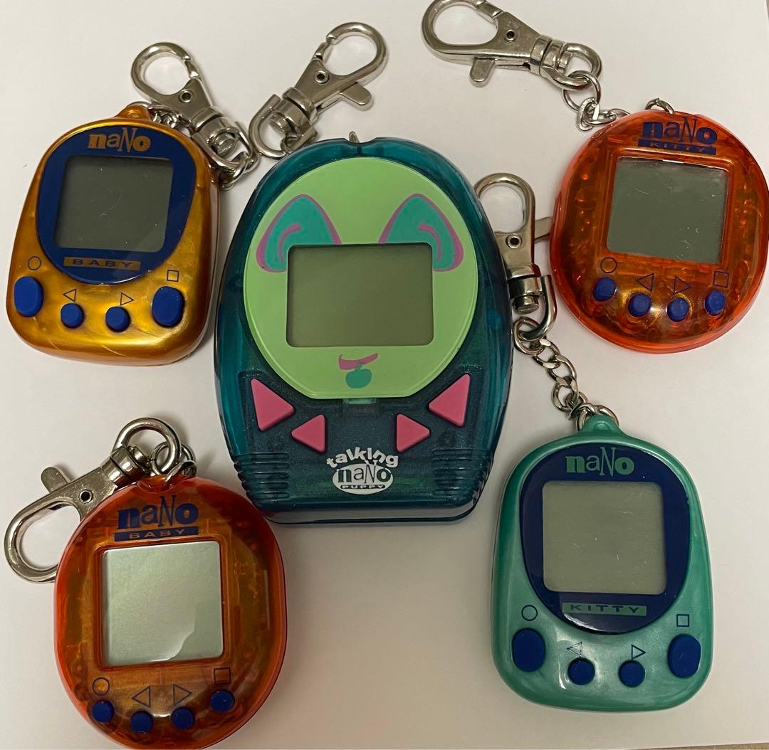 NANO PETS デジタルペット たまごっち　キーホルダー　6個セット