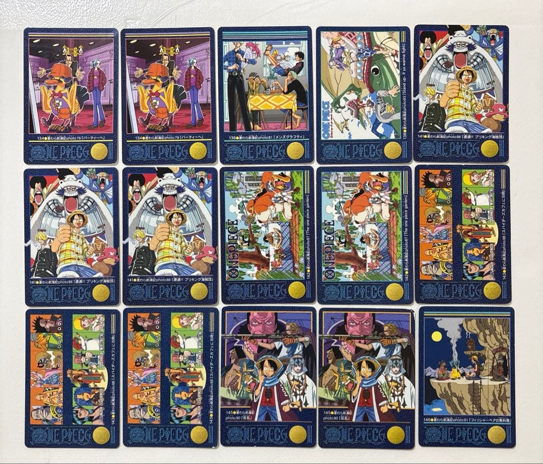 ワンピース　ビジュアルアドベンチャー　90枚セット