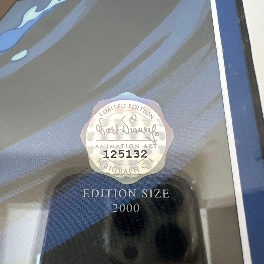 ディズニー ファンタジア ミッキー　弟子　セル画　限定2000 レア