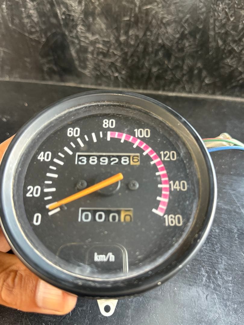 初期型 RZ250 メーター