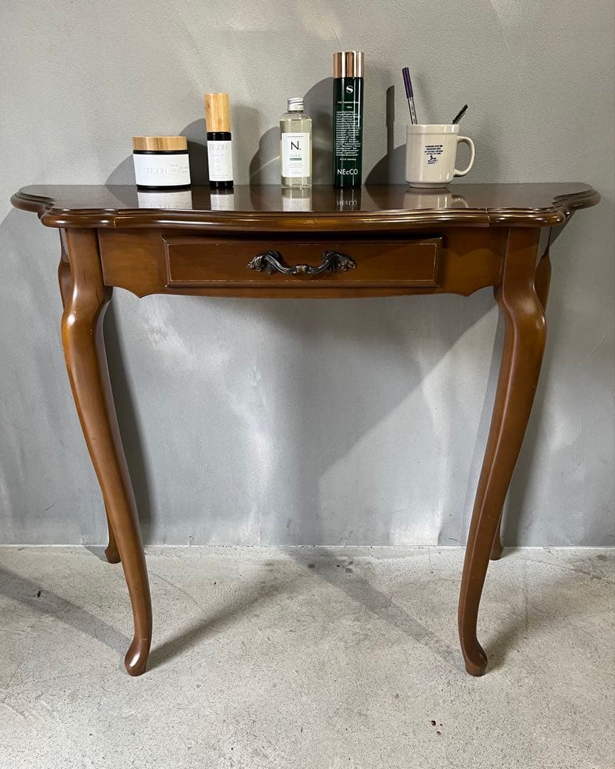 カリモク　猫足　テーブル