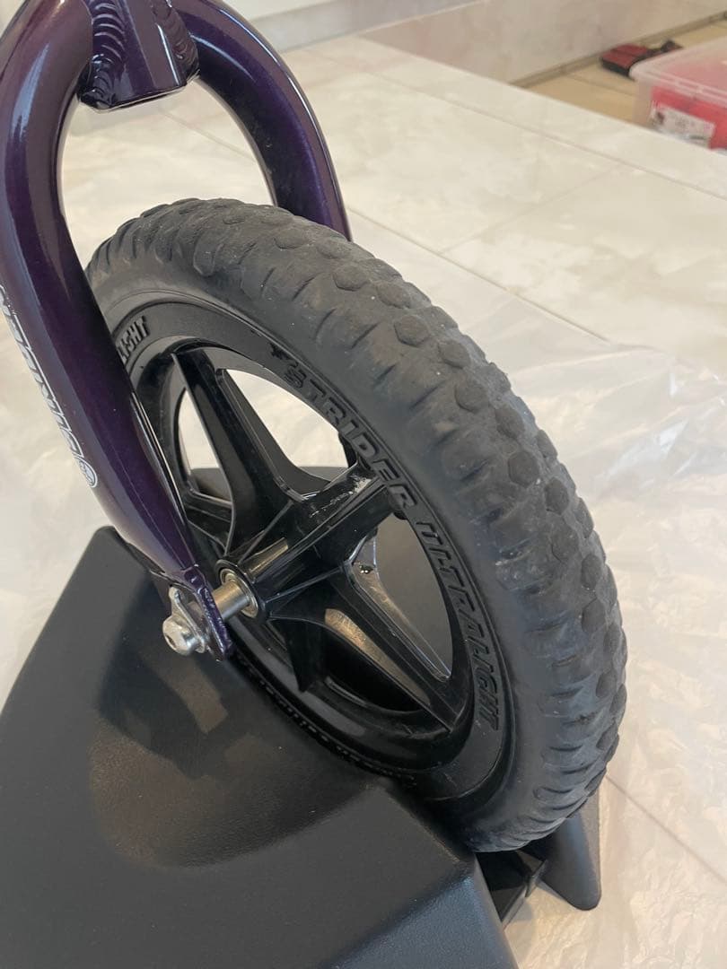 STRIDER PROバランスバイク パープル12インチ