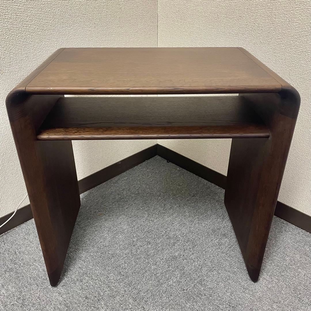 【美品】karimoku サイド テーブル モカブラウン TU1970