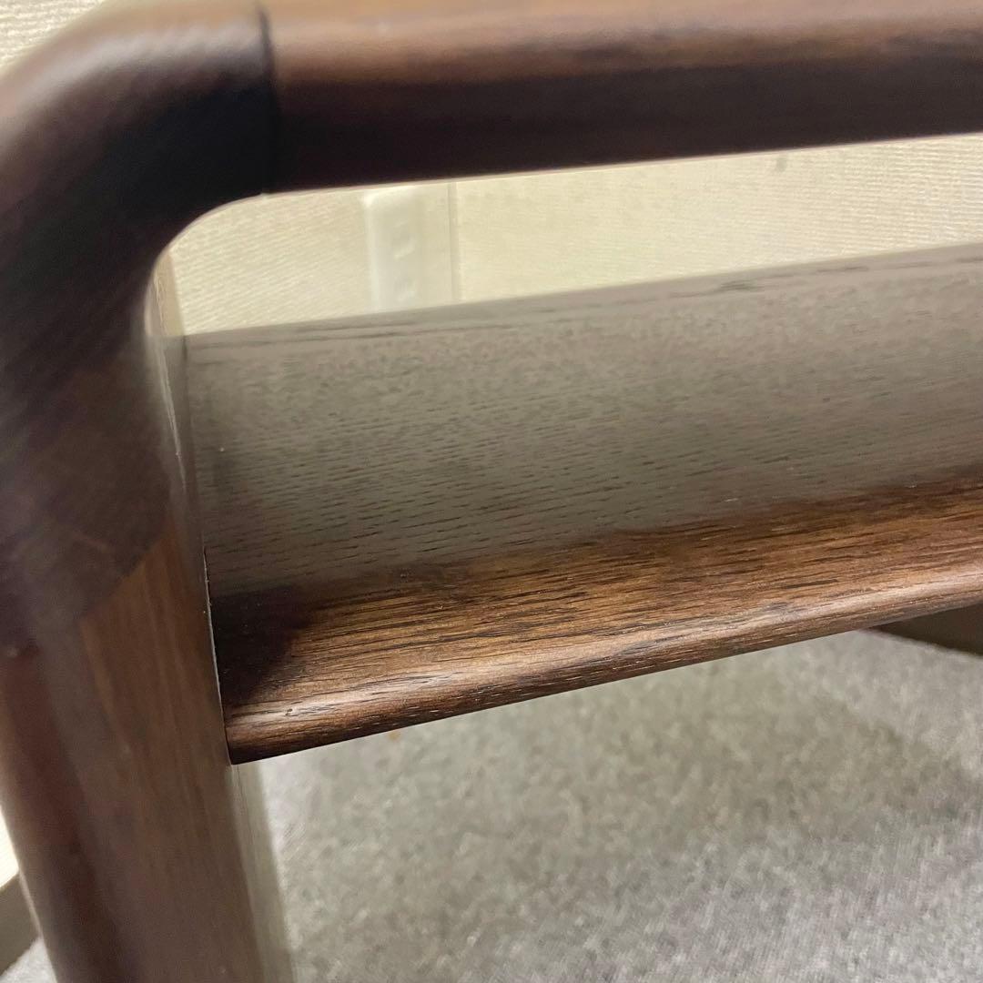 【美品】karimoku サイド テーブル モカブラウン TU1970