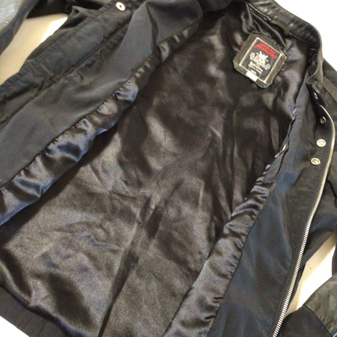 ディーゼル ナイロン ライダージャケット 黒 S 平成 Y2K 極美品