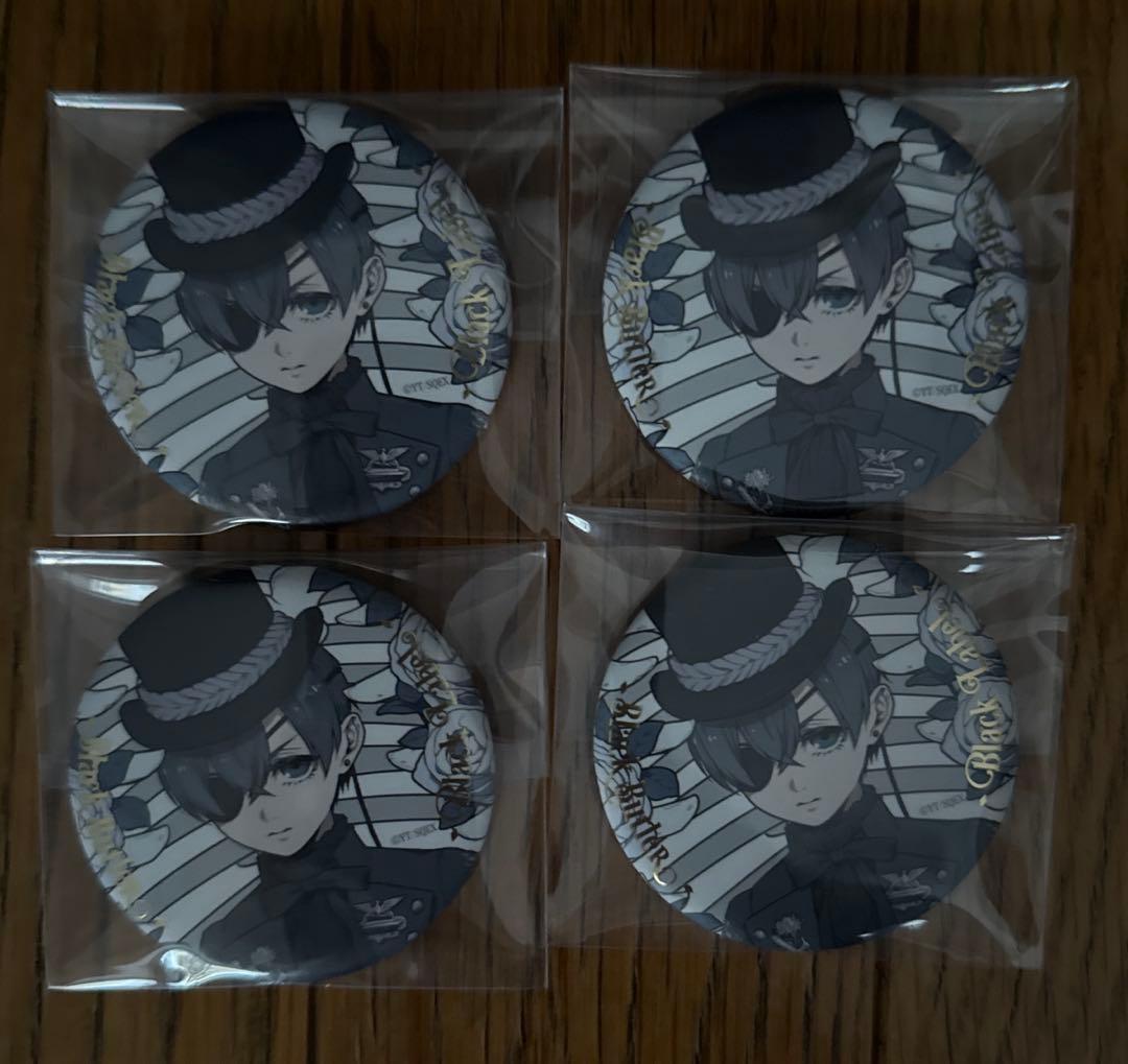 黒執事　Black Labelシエル　缶バッジ