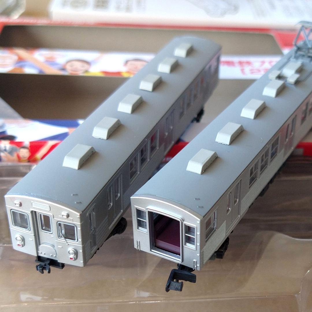 東急7000系　鉄コレ＋N化部品フルセット動力有り４輌【新品未組立】