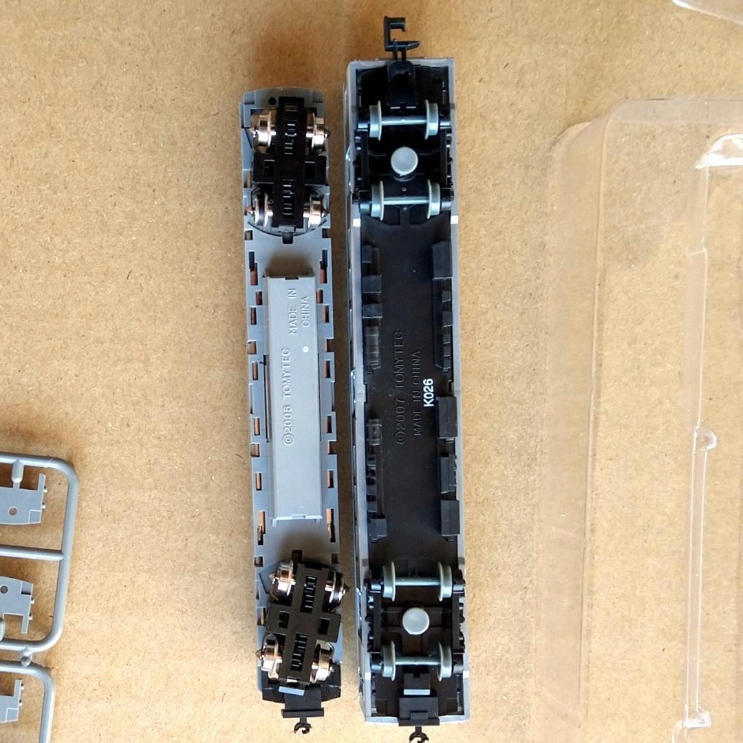 東急7000系　鉄コレ＋N化部品フルセット動力有り４輌【新品未組立】