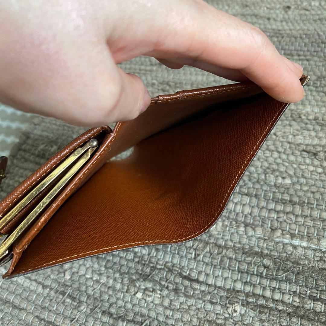 ルイヴィトンがま口財布