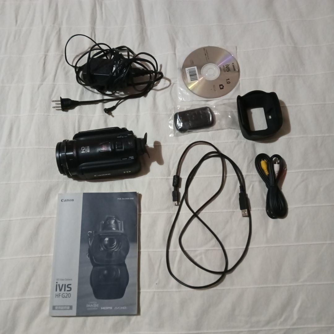 Canon iVIS HF G20 ビデオカメラ