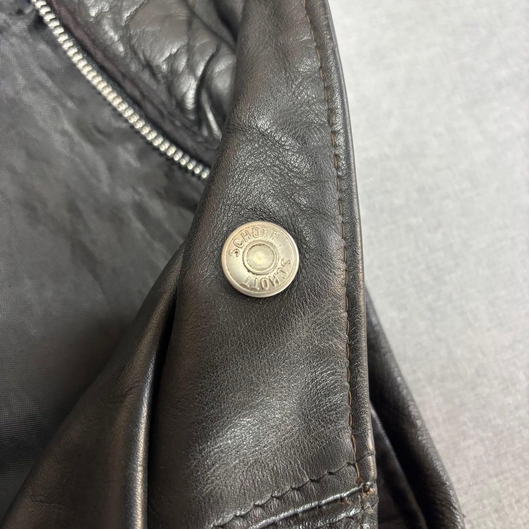 schott ショット レザージャケット シングル 641 ブラック ライダース