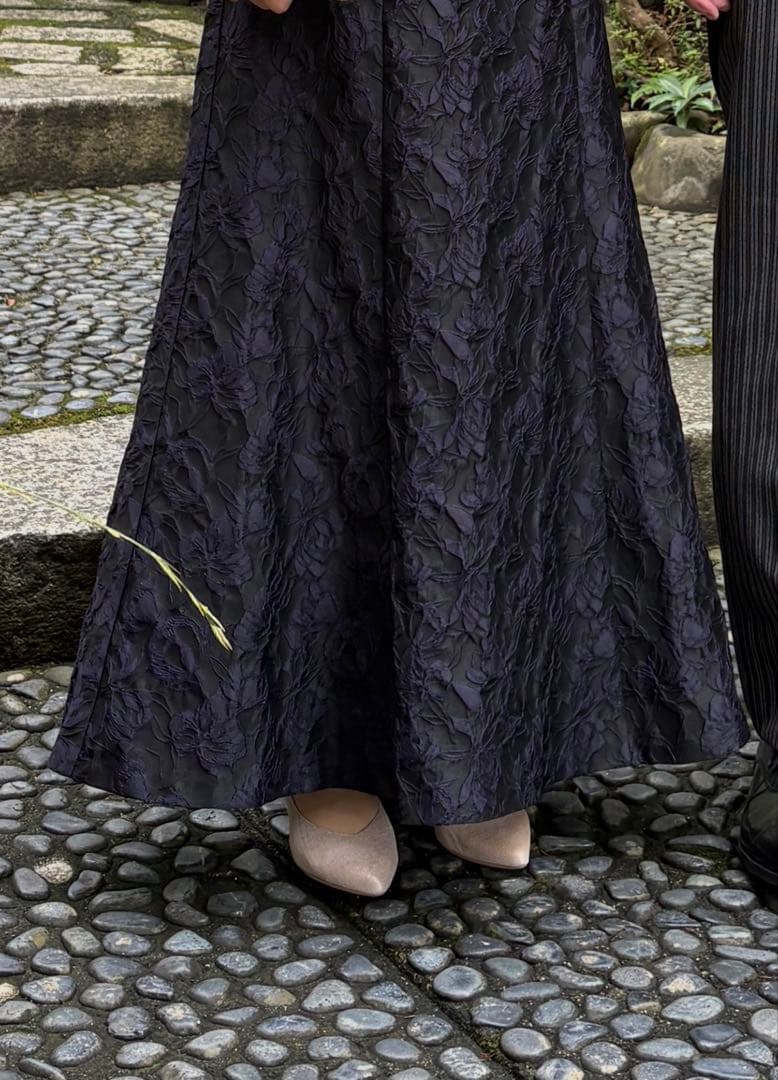 フォルムフォルマ　東京ソワール　ジャガードレース　マザードレス　9号