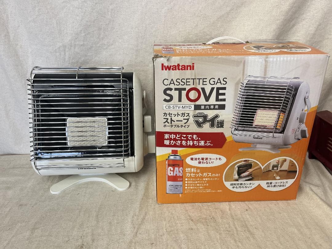 美品！【イワタニ】 カセットガスストーブ”マイ暖” エコモード搭載 2021