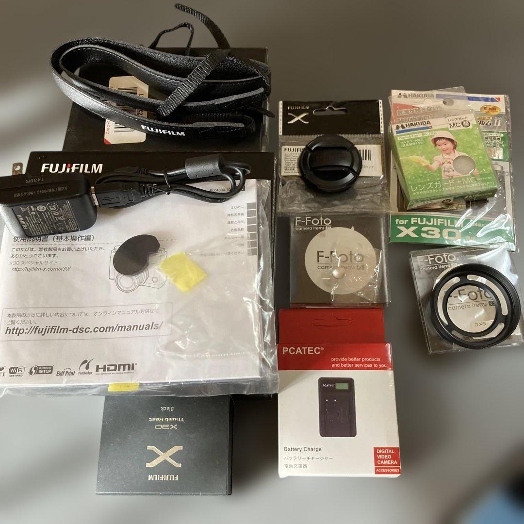 abcde FUJIFILM X30 ブラック