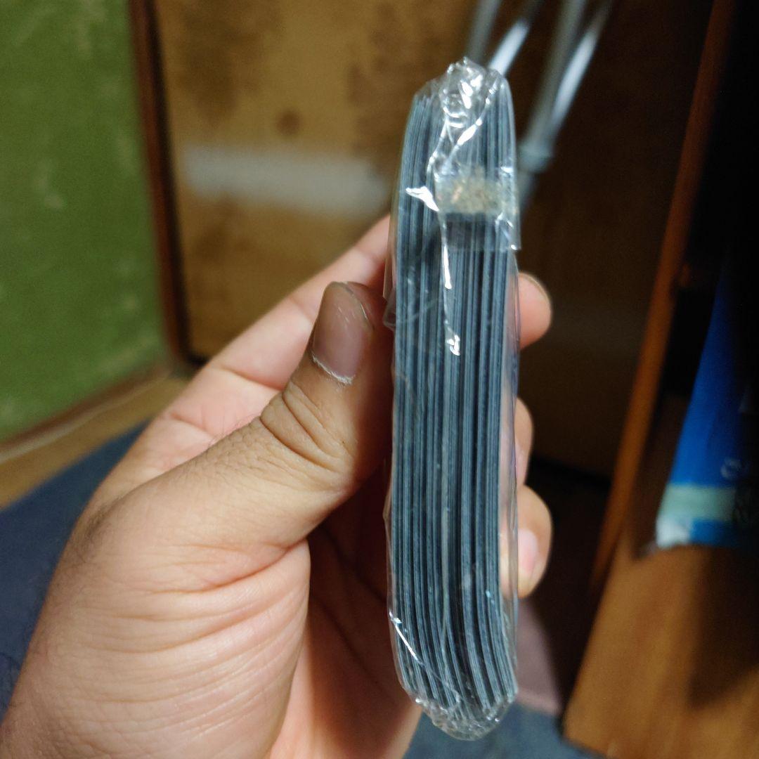 遊戯王 閃光の波動 初期ロゴ スリーブ 白　　未開封　希少