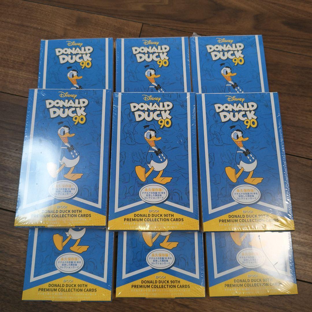 EPOCH 2024 ドナルドダック 90TH プレミアムコレクション 9BOX