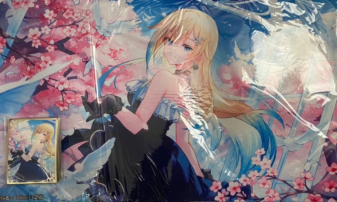 ぶいすぽっ！　藍沢エマ　スリーブ&プレイマット　セット