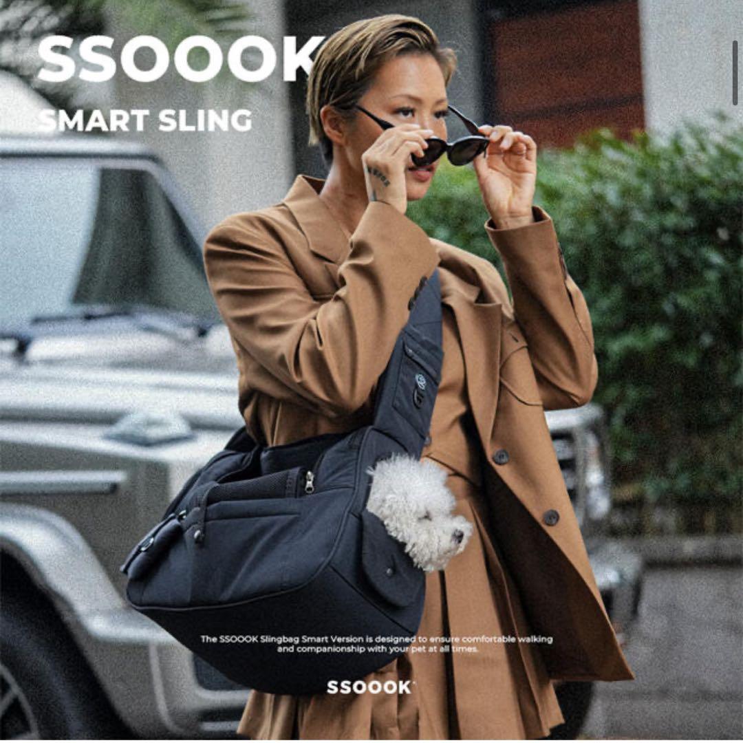 新品未使用！6月末まで出品予定キャリーバッグ・スリングM（ブラック）SSOOOK