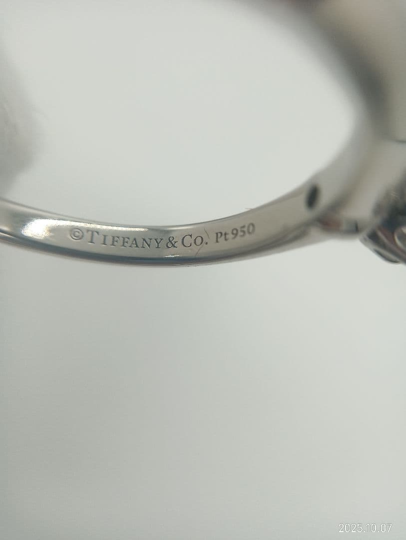 Tiffany & Co. 0.18ct プラチナリング