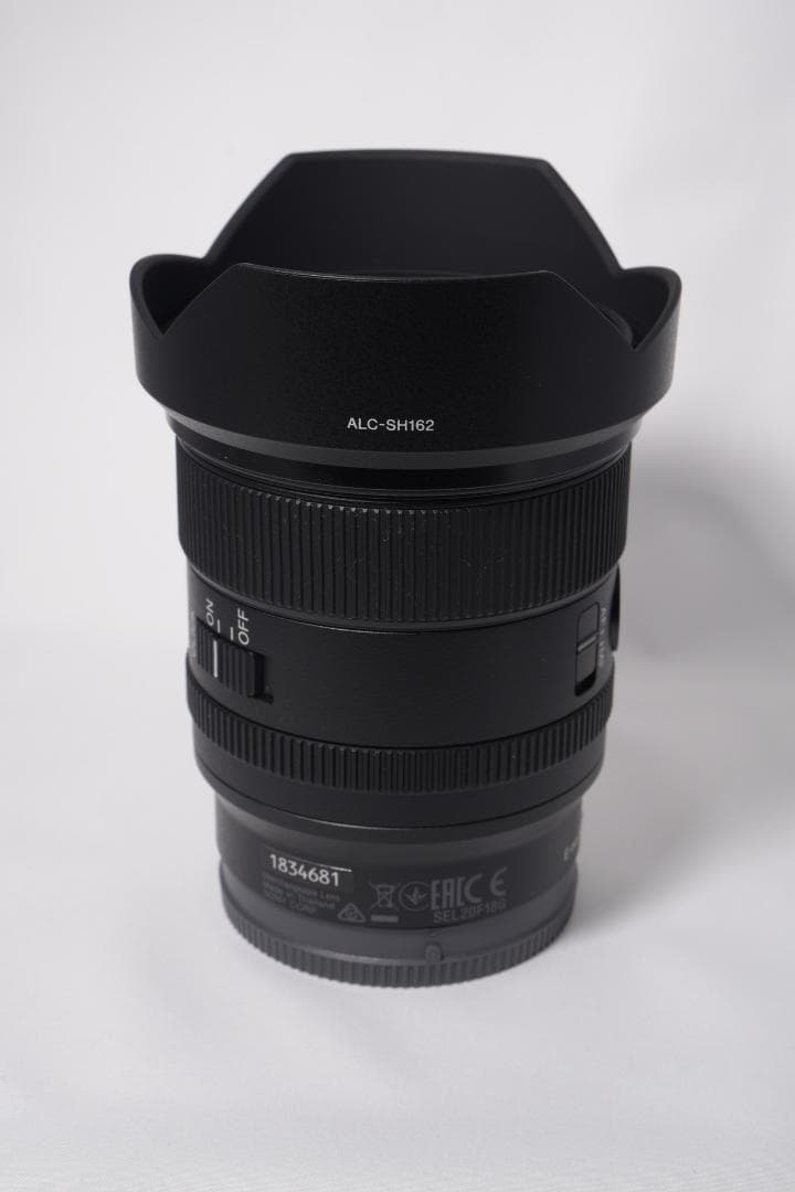 SONY FE 20mm F1.8 G SEL20F18G フィルター2枚付き