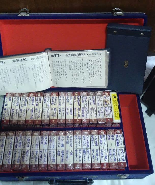 レトロ　カラオケ　ボックス　♥8トラックまとめ売り♥