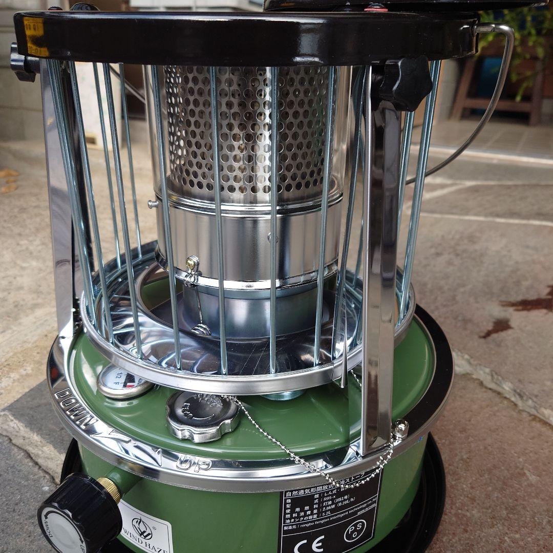 小型対流型石油ストーブ。新品。