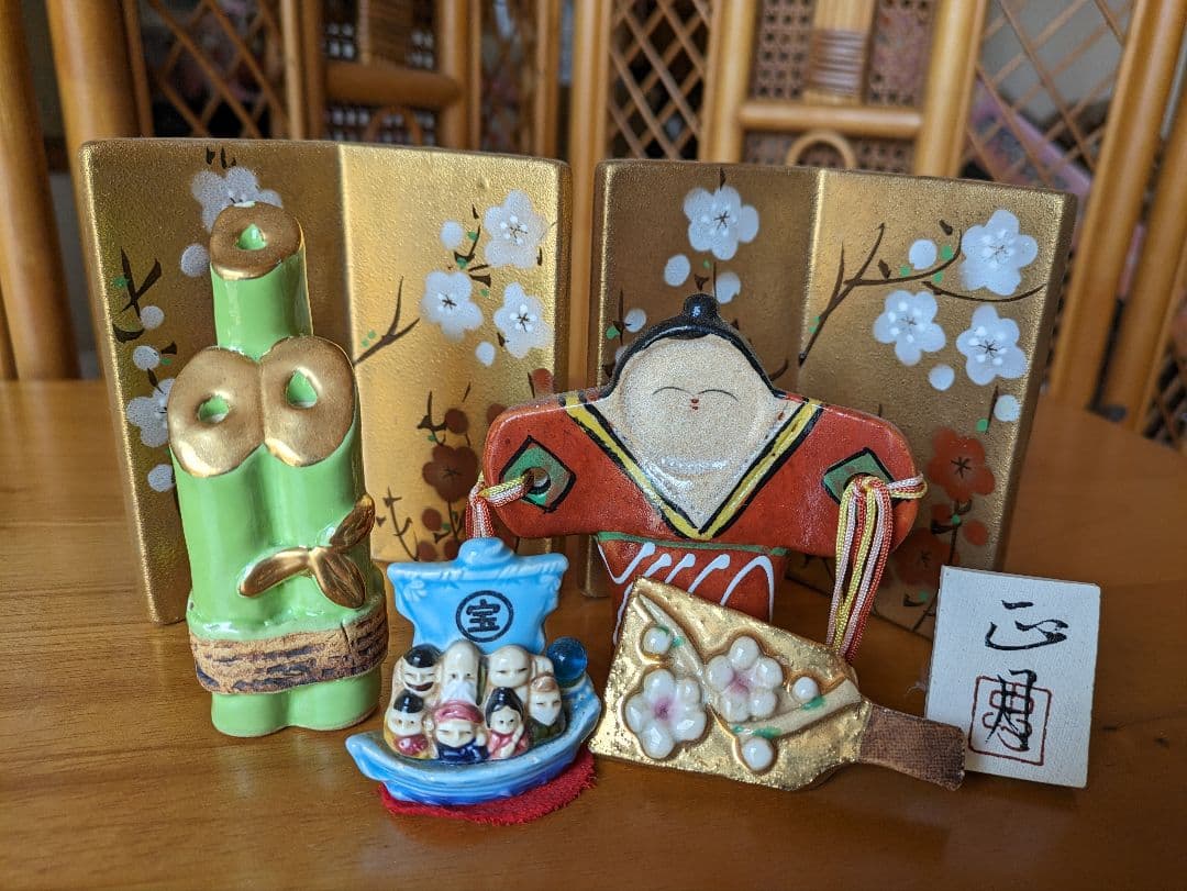 季節の飾り１２ヶ月(陶器)