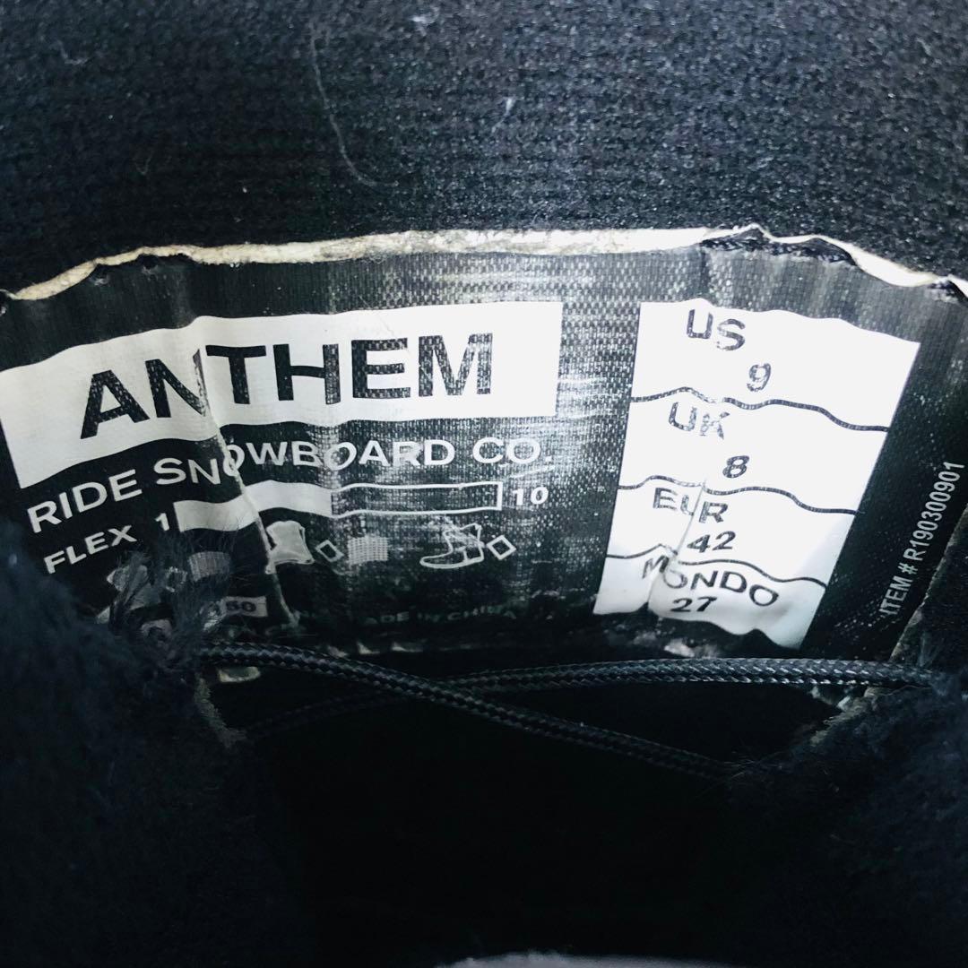 RIDE ANTHEM スノーボードブーツ 27.0cm BOA